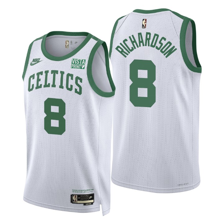 Men's Boston Celtics Josh Richardson #8 Year Zero Classic Edition 75th Season Jersey 2401OUVI